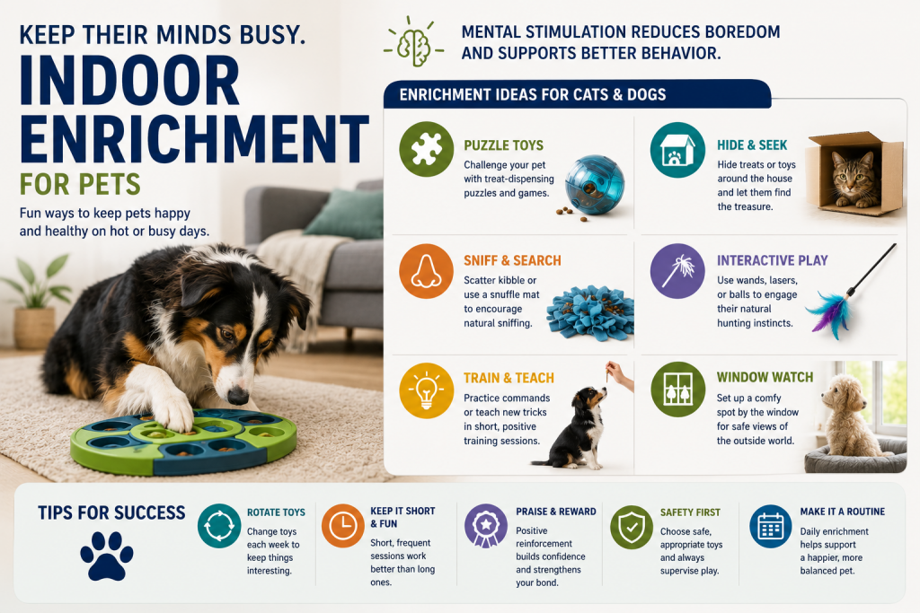 Indoor Enrichment for Pets